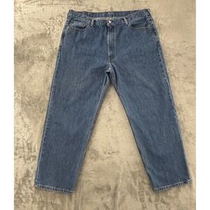 Levi's 550 Relaxed Fit Jeans Mens 44x30 Straight Leg Medium Wash 01550-4891